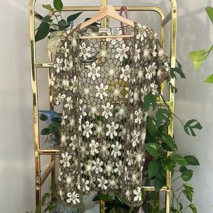 White Stag Knit Cardigan